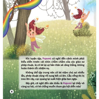 Sách - Truyện Tranh Học Viện Phép Thuật - Dạy Trẻ Ứng Xử Bình Tĩnh - Rèn Luyện AQ Cho Trẻ - Minh Thắng