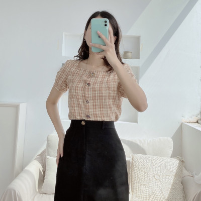 Chân váy ngắn chữ A các màu Mini skirt Nacirs basic Burny C1001289