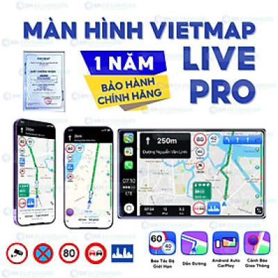 [Nhập mã TIKISMEV5] Ứng dụng Vietmap Live Pro 2 năm Chính hãng SMEV phân phối