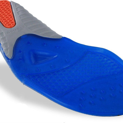 Lót giày thể thao phòng tránh chấn thương Spenco Gel Comfort, đệm gel silicon cho bóng đá, chạy bộ, cầu lông, tennis, bóng bàn