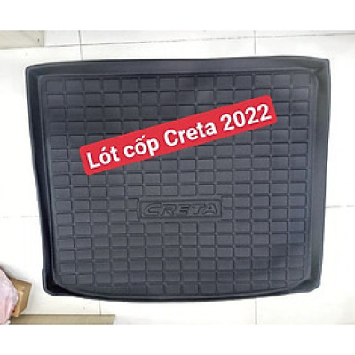 Lót cốp nhựa Hyundai Creta 2022 hàng theo xe cao cấp nhựa dẻo đẹp