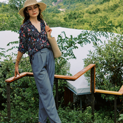 Quần Tây Baggy Kha PAN071 thời trang thiết kế Hity