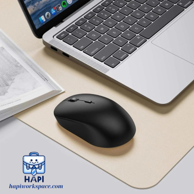 Chuột không dây hàng chính hãng WiWU Wimice Dual WM108: Kết nối Bluetooth + 2.4Ghz, dùng tốt cho các nhu cầu cơ bản