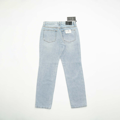 Quần Jeans Nam Cao Cấp HUNTER X-RAYS Form Straight Cotton Màu Xanh Nhạt D23