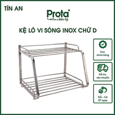 Kệ Lò Vi Sóng Inox Cao Cấp Mẫu Mới Loại Lớn Chắc Chắn Prota - PT-971