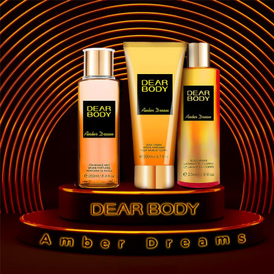Body Mist DEAR BODY 250ml - Siêu Thơm Mời Bạn Cùng Xịt - Lưu Hương 8h - Hấp Dẫn - Quyến Rũ