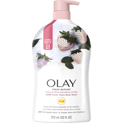 Sữa tắm Olay Fresh Outlast Body Wash (975ml) - Hàng chính hãng