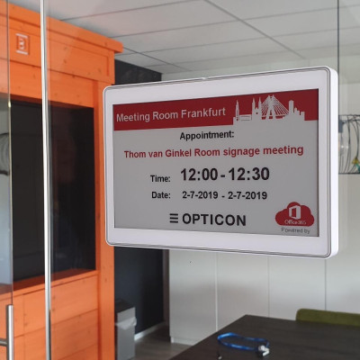 Nhãn Điện Tử (Electronic Shelf Label - ESL)  OPTICON EE-750R - Hàng Chính Hãng