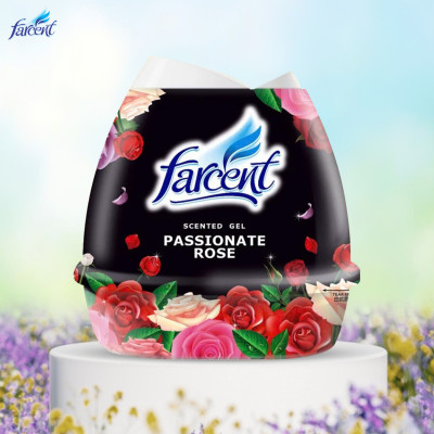    	 Sáp thơm phòng, khử mùi Farcent hương hoa hồng, hoa oải hương, hương chanh 200g hàng chính hãng