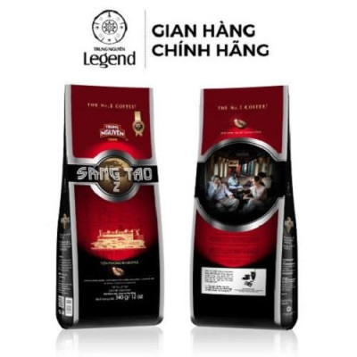Combo 2 Bịch Cà Phê Trung Nguyên Legend Sáng Tạo 2 – Gói 340g – Cân Bằng Robusta & Arabica, Vị Êm Nhẹ