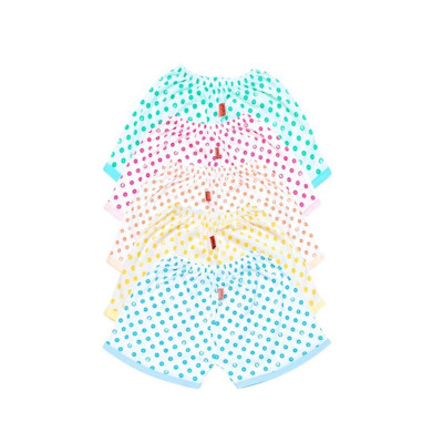 Sơ sinh -Quần ngắn cotton chấm bi BABIBOO- BB50