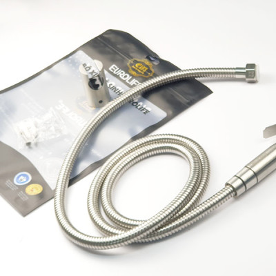 Bộ vòi xịt vệ sinh Inox SUS 304 Eurolife EL-X04 (Trắng vàng)