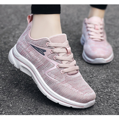 Giày thể thao nữ, giày chạy bộ đế êm nhẹ, thoáng khí đế cao su đúc, chống trơn trượt hạn chế mòn  – GNU1004A