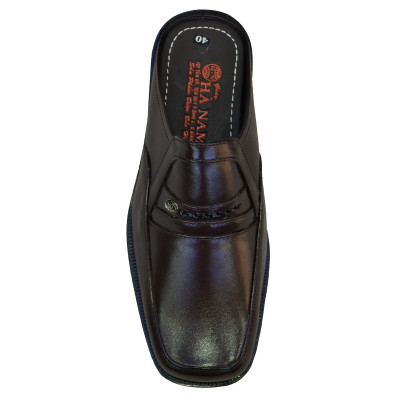 Dép Bít Mũi Nam HÀ NAM Da Bò Thật Cao Cấp GSB2094