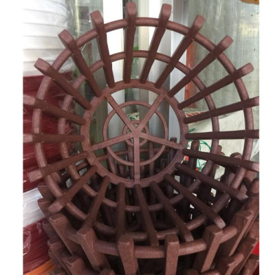 Chậu Trồng Lan Nhựa Giả Gỗ Có Nan Phụ phi 16 & phi 20