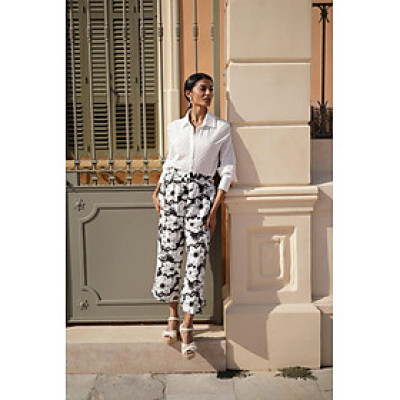 Quần Hoa Cotton Cao Cấp Luna Llena