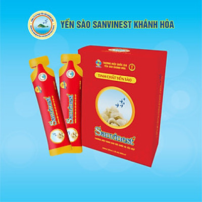 Tinh chất Yến sào Khánh Hòa Sanvinest  Hộp 20 túi 25ml - 513H20