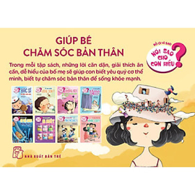 Combo 8 Cuốn: Nói Sao Cho Con Hiểu - Giúp Bé Chăm Sóc Bản Thân