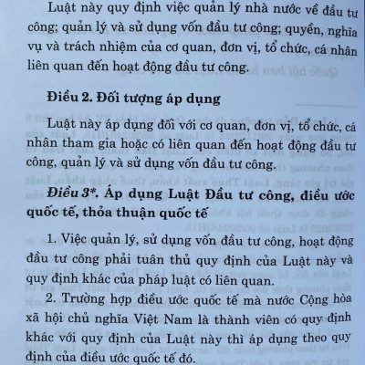 Luật Đầu Tư Công Năm 2024 ( Sửa Đổi, Bổ Sung Năm 2025)