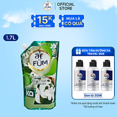 Nước Xả Vải Đậm Đặc ar FÜM Một Lần Xả Hương Nước Hoa Cao Cấp (1.5L-1.7L)