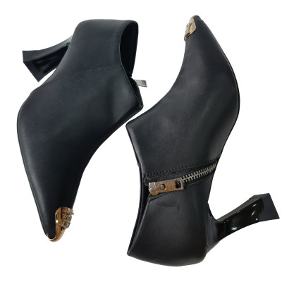 Giày Cao Gót BIGGBEN Da Bò Thật Cao 7 Phân SDCG113