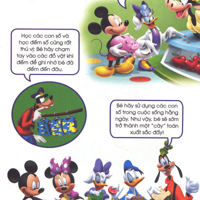 Sách - Các Kĩ Năng Học Tập Của Disney - Cùng Học Kỹ Năng Toán Học - Tập 2