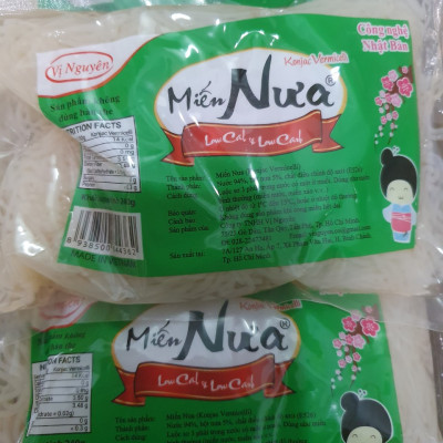 Combo 2 Gói Miến Nưa Vị Nguyên Das Keto 240g