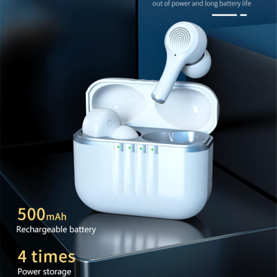 CINCATDY Tai Nghe Bluetooth V5.0 Earbuds Gaming Headphone True Wireless Headset J7 ANC - Hàng Chính Hãng