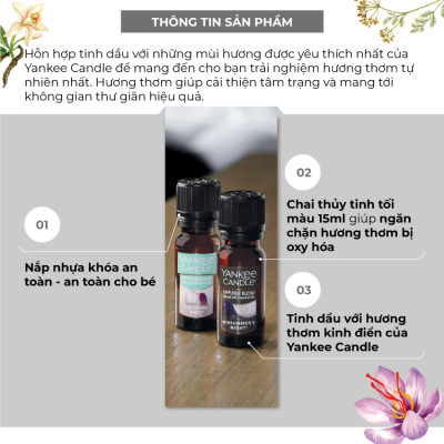 Tinh dầu Yankee Candle - Warm Luxe Cashmere (15ml)