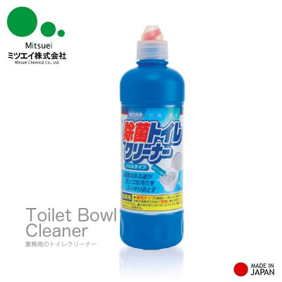 Chai tẩy rửa bồn cầu/ Toilet đậm đặc siêu sạch, không mùi Mitsuei 500ml hàng Made in Japan