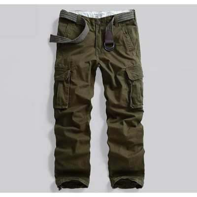 Quần dài túi hộp_có kèm thắt lưng_dã ngoại