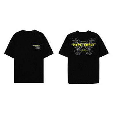 Áo Thun RANV RBAE HYPETERFLY Đen