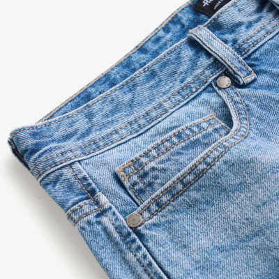 Quần jean nam RT form Straight màu Xanh wash sáng ( form suông) - ROUTINE 10F24DPA012 | ROUTINE CÀ MAU