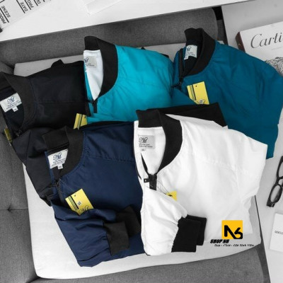 Áo Khoác Nam Áo Khoác Dù Lót Nỉ Nam Hai Lớp Chống Gió Chống Lạnh Chống Nắng Đơn Giản Cao Cấp AD66 - ShopN6 (Nhiều Màu)