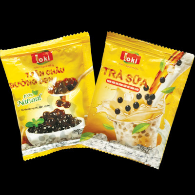 Trà sữa trân châu đường đen Yoki 400g