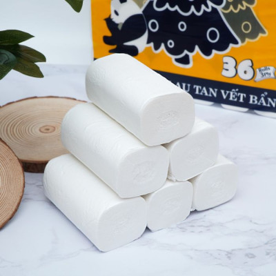 Lốc 36 Cuộn Giấy Vệ Sinh Gấu Thông Mylan  Hàng Chất Lượng Cao Đảm Bảo An Toàn