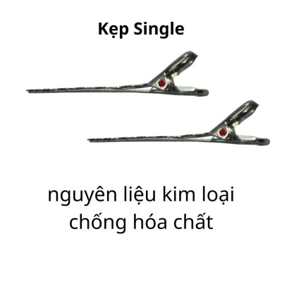 Kẹp đơn single giữ tóc YS PARK dạng sóng không tạo nếp chịu nhiệt cao cấp chính hãng