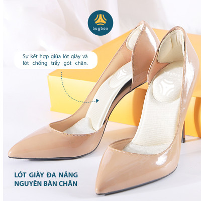 Miếng lót giảm size cho giày bị rộng Cao Cấp - buybox - BBPK11
