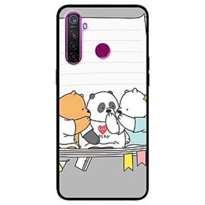 Ốp lưng dành cho Realme 6i mẫu 3 Chú Gấu 3