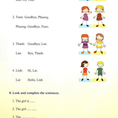 Vở Thực Hành Tiếng Anh Lớp 3