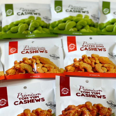 Hạt Điều Wasabi Only Nature 20gr / Túi Hàng Việt Nam Xuất Khẩu