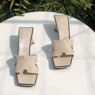 Guốc nữ 5 phân chữ H hot trend trẻ trung năng động 21421