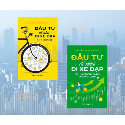Sách - Bộ Sách Đầu Tư Dễ Như Đi Xe Đạp - Nguyễn Trọng Nghĩa - Thái Hà Books