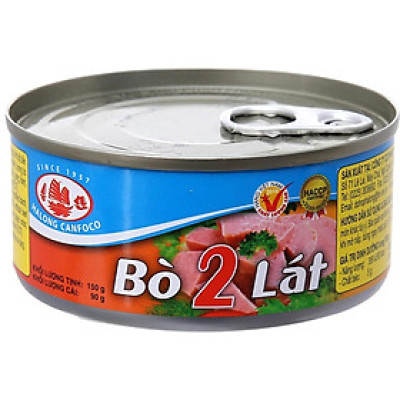 BÒ 2 LÁT ĐỒ HỘP HẠ LONG 150GR