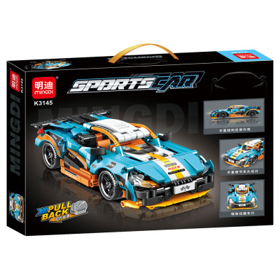 MINGDI - K3145 - Xe Đua Kéo Thả Tỉ Lệ 1:18 (606Chi Tiết)